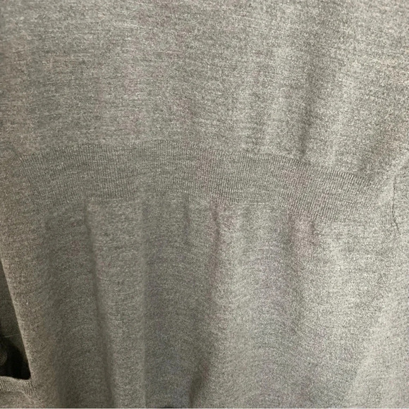 Theory Grey Merino Wool Open  Front Cardigan L - Picture 6 of 11